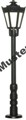 Парковый фонарь 56mm VIESSMANN НО (6720)